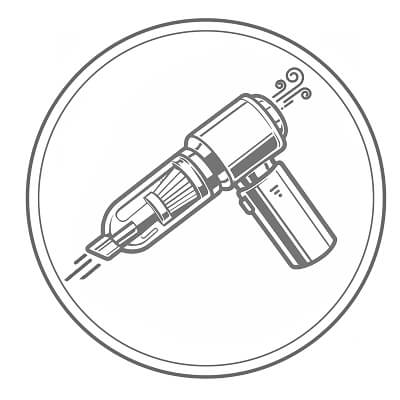 Работающий автопылесос STL